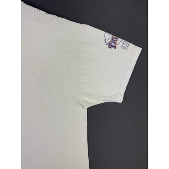 Vintage 1996 1997 LSU Tigers Baseball Back 2 Back Champions Louisiana State Rare - Picture 12 of 16